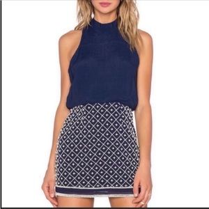 NBD Best Mistake Dress in Navy NWT